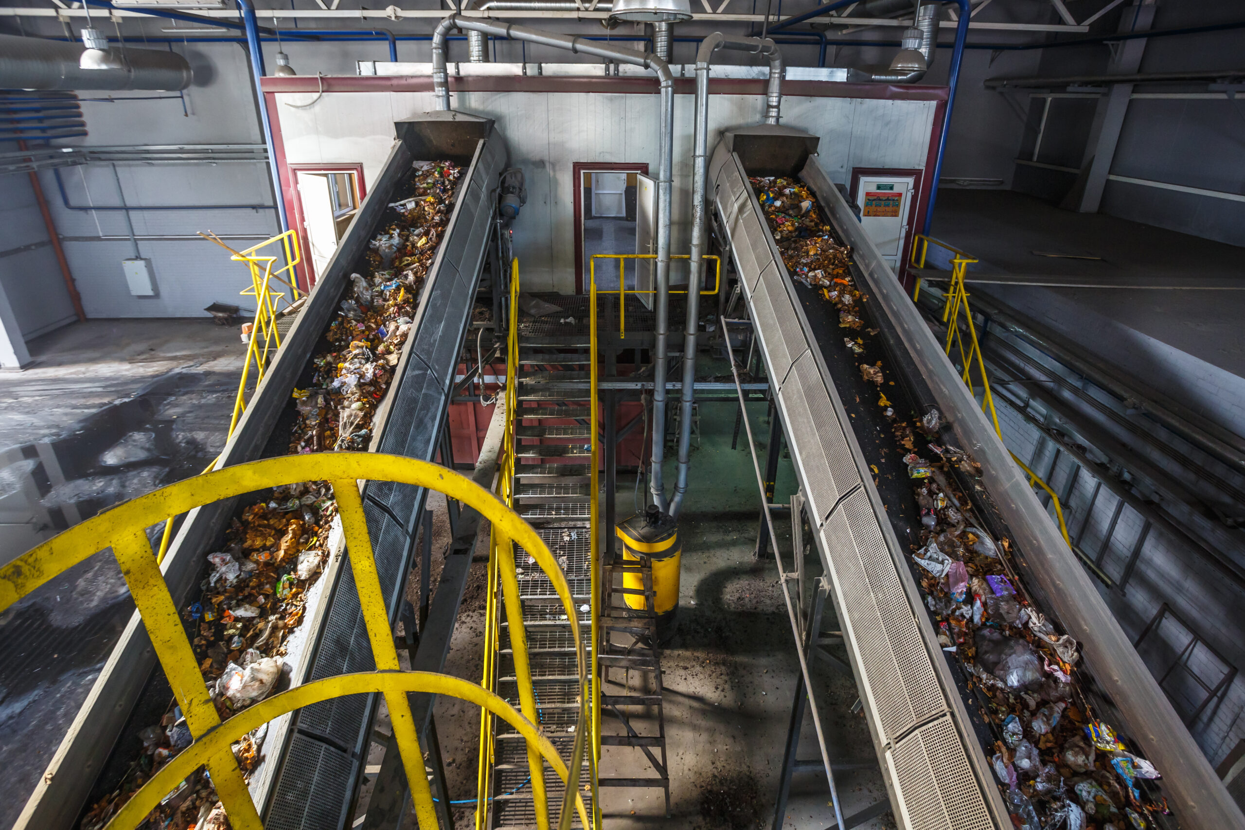 planta de reciclaje de residuos